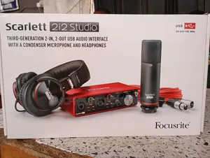 Focusrite Bundle 2i2 Audio Interface