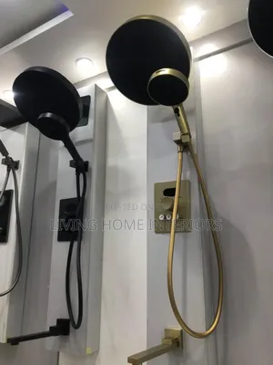 Luxury Matt Gold 5way Conduct Shower Mixer
