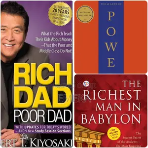 Rich Dad Poor Dad/48 Laws of Power/Richest Man in Babylon