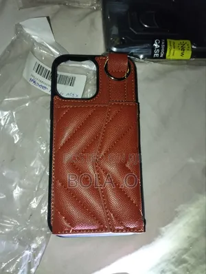 iPhone 13 Pro Max Italian Leather Wallet Case
