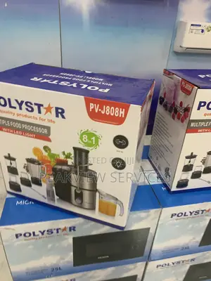 Brand New Polystar PV-J808H 8 in 1 Food Processor for Sale