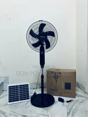 High Power 17 JCNS Rechargeable Solar Standing Fan