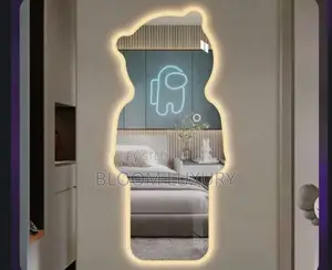 Teddy Bear Soft Touch Led Mirror