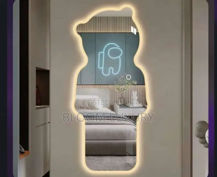 Teddy Bear Soft Touch Led Mirror
