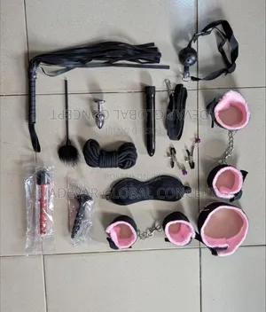 New 13pcs BDSM Kits Hand Leg Cuffs With Vibrators Sex Toy