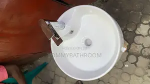 Wash Hand Basin With Chrome Mixer Tap