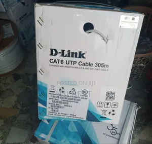 Dlink Cat 6 Utp Network Cable Pure Copper 305m