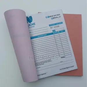 2 Color Invoice/Receipt