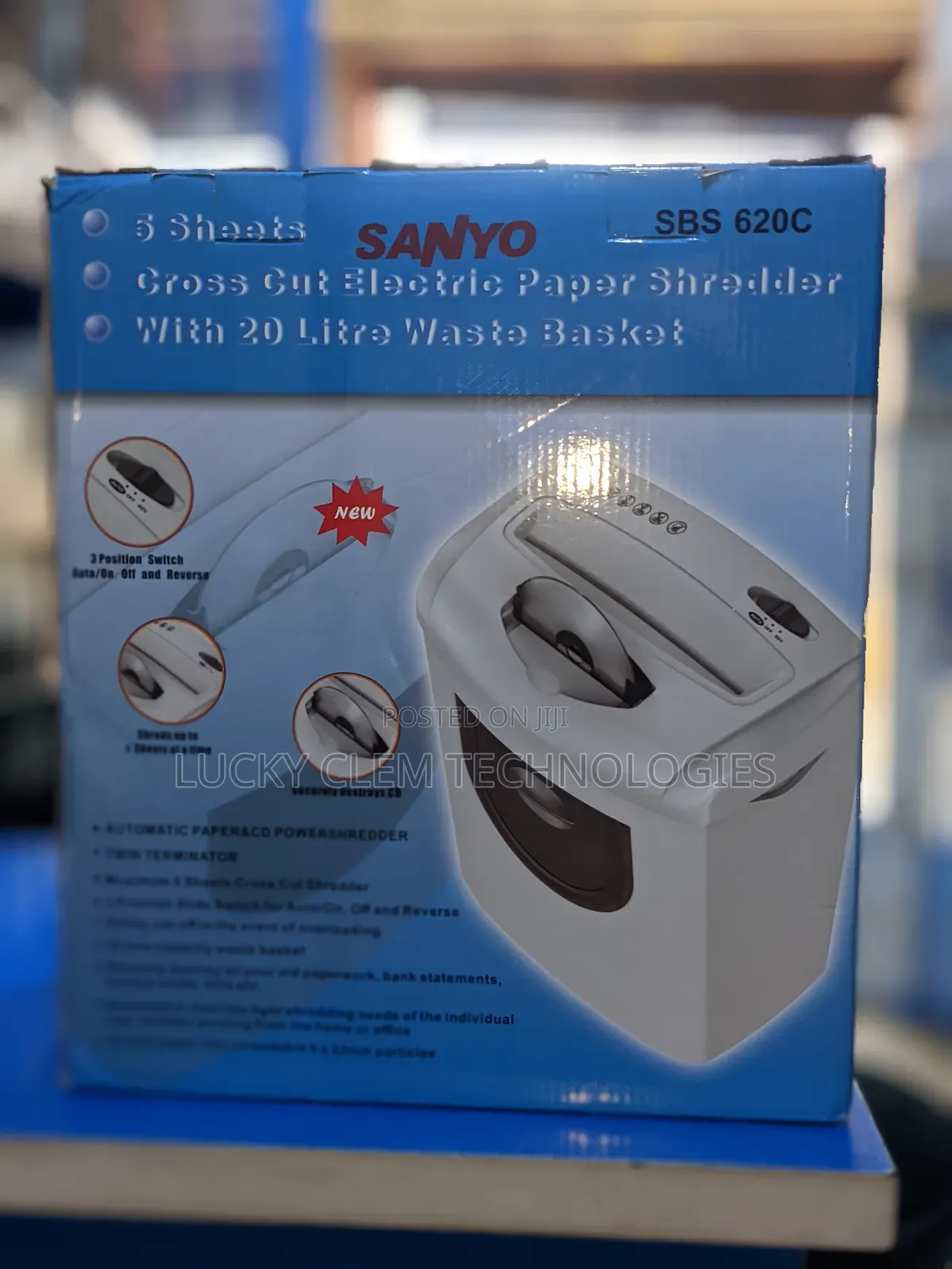 Electric Paper Shredder Shredding Machine