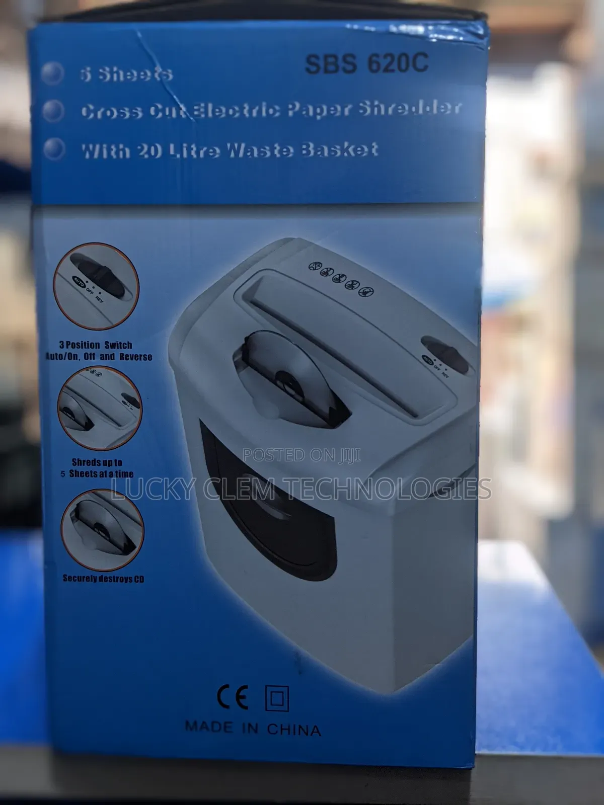 Electric Paper Shredder Shredding Machine