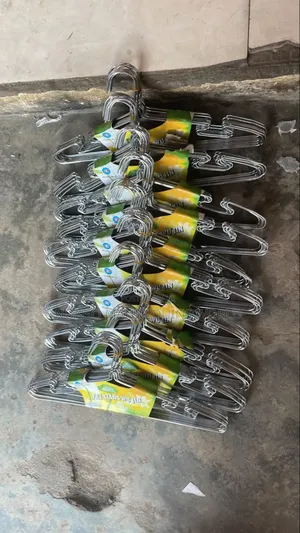 Packs Of Stainless Hangers For Clothes Display