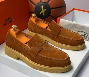Hermes Quality Luxury Men Genuine Leather Shoe