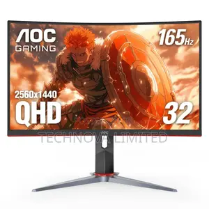 AOC CQ32G2S 32" Curved Frameless Gaming Monitor 1ms 165hz