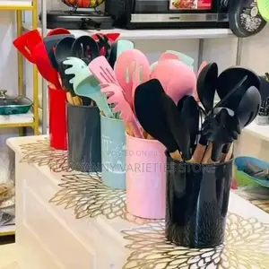 Non Stick Silicone Spoon Set