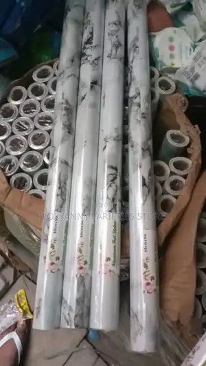 Adhesive Marble Wall Paper