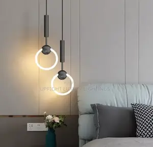 Black Led Nordic Pendant Light