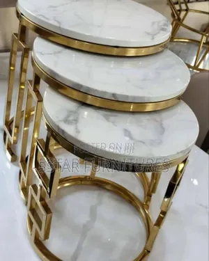 3in1 Marble Side Stool