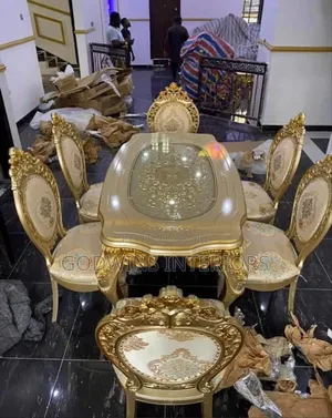 Royal Dinning Set WTH Six Chairs