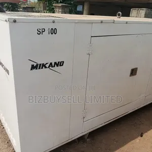 100kva Diesel Mikano Generator Set, 1 Year Warranty.