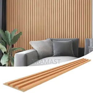 Wpc Fluted Wall Panel For Wall Decoration