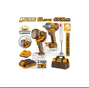Ingco Cordless 3 in 1 Combo Kit Impact Wrench