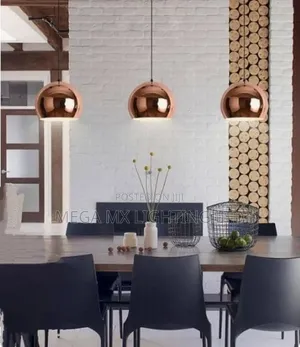 Modern Glass Mirror Hanging Chandelier