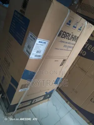 Bruhm 90liters Single Door Refrigerator (Key and 3 Shelves)