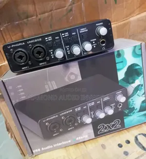 USB Audio U-Phoria UMC202 Soundcard