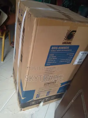 Brand New (Brs-93mmds) 90liters Bruhm Refrigeratir + Key