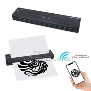 Mobile Wireless Inkless M80f Bluetooth A4 Thermal Printer