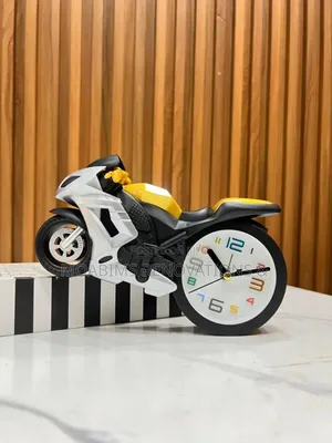 Decorative MOTORCYCLE CLOCK