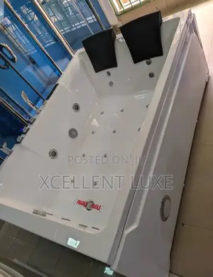 Double Square Massage Jacuzzi Bathtub