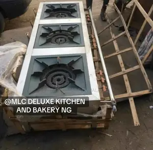 3phace Industrial Gas Stove Cooker (3burner Stock Pot Cooker