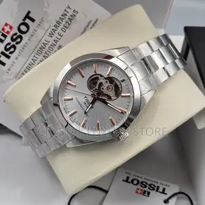 Tissot Quality Luxury Men Chain Strap Wristwatch
