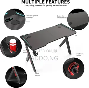 Gaming Desk With Led Lights