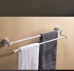 Double 60cm Towel Rack