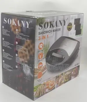 Unique Sandwich Maker 3in1