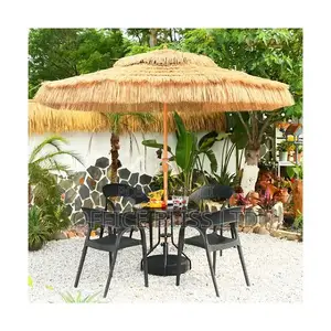 Thatch Waterproof Parasol Umbrella + Table and Chairs