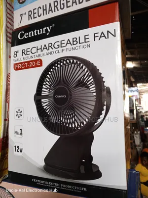Century 8" Rechargeable Fan