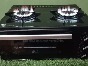 Two Burner Gas Cooker With Oven