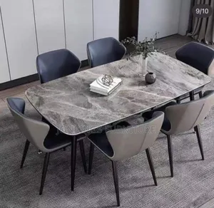 Modern Marble Top Dining Set