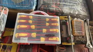 Electricians Tools With TPR Handle Grip Magnetic Single Head