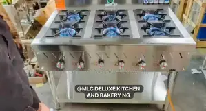 6 Burners Blue Flame Gas Cooker Without Oven (4,6,8b Avble)