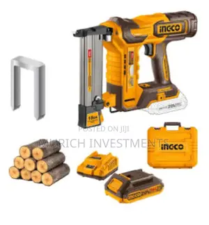 Lithium-Ion Crown Stapler Nailer (20V) – Ingco