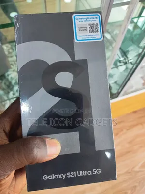 New Samsung Galaxy S21 Ultra 5G 128 GB Black