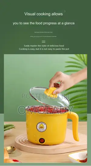 Electric Multifunction Cooking Pot 1.5 Litre