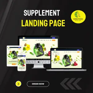 High-Converting Supplement Landing Page + Thank You Page