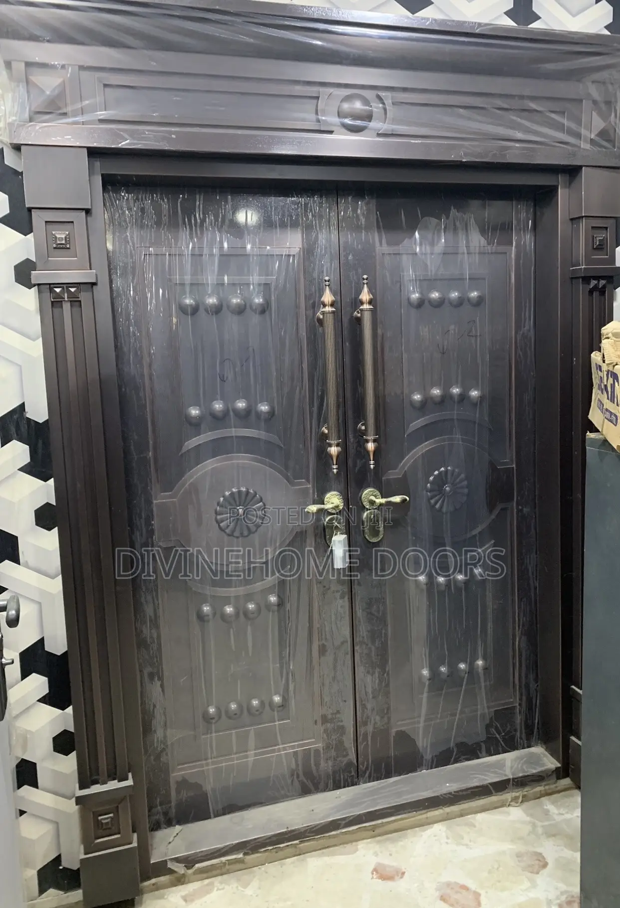 Pure Copper Security Door