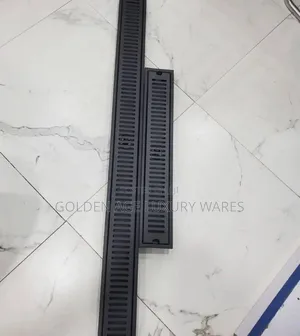 Long Black Floor Drain