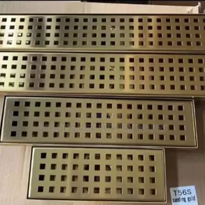 Gold Floor Drain